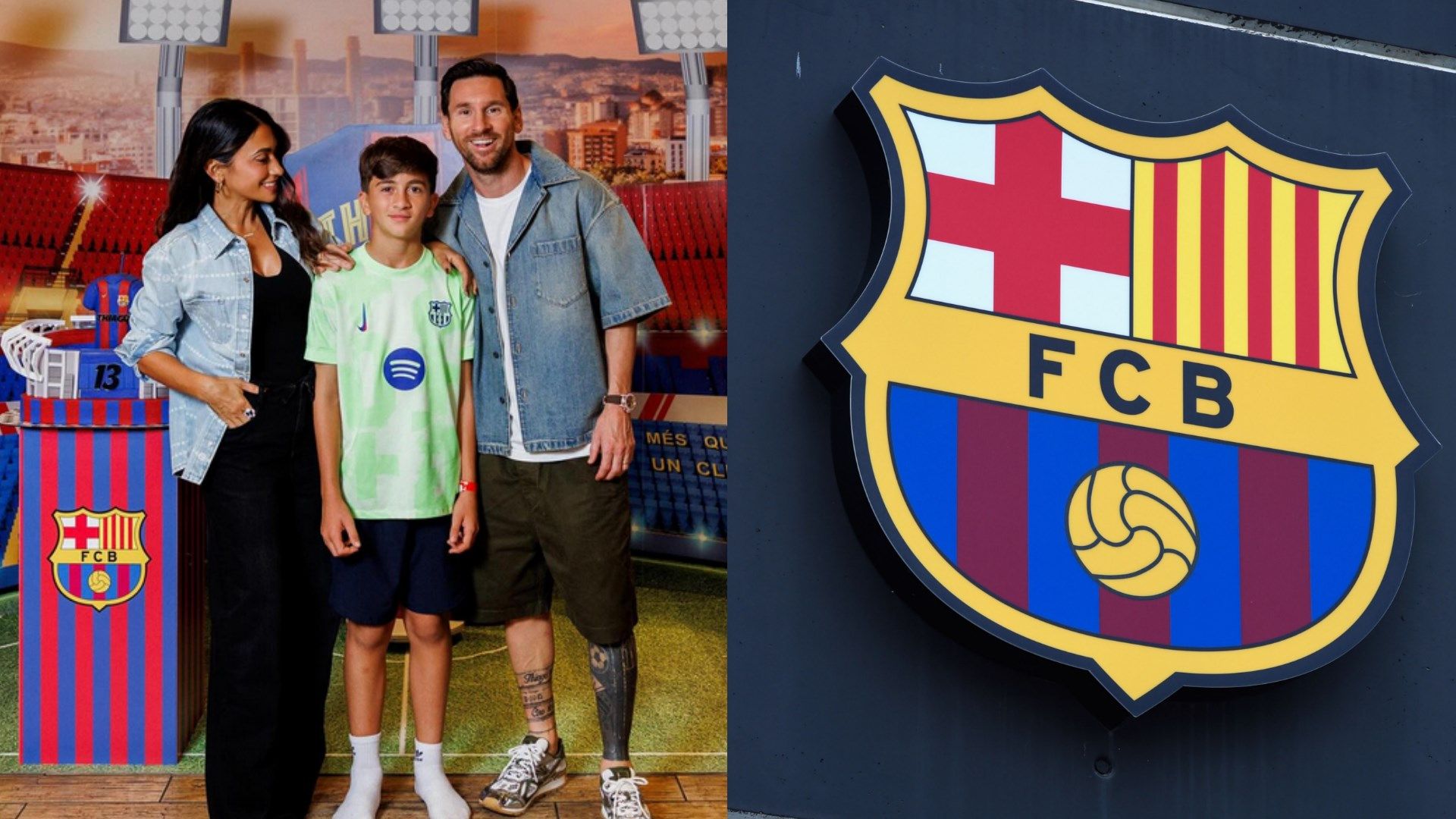 The Messi Family Still Love Barcelona Argentina Superstar Leo Wife The Messi Family Still Love Barcelona Argentina Superstar Leo Wife